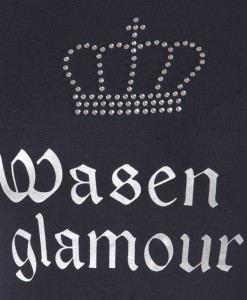 Damen Shirt Wasen Glamour Detailansicht